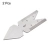 QUARKZMAN 2 Pieces Centre Gauge 60° Metric Thread Cutting Angle