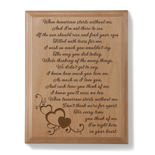 Kate Posh - A Letter From Heaven Wood Plaque