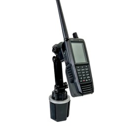 Cup Holder Mount for Uniden SDS100 BCD436HP with Locking face Plate