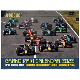 AUTOCOURSE: 2025 GRAND PRIX CALENDAR
