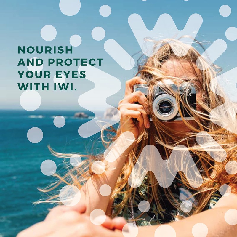 Iwi Life Eye Supports Eye Strain, Dry Eye & Vision