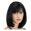 Pelucas Para Mujer Corto Pelo Cabello Natural .
