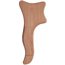 SKIN GYM Sculpt Lymphatic Body Massage Tool (Wood), Sustainable Wooden Massager for Circulation and Skin Smoothing