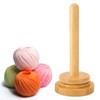 Wooden Yarn Holder Smoothing Sturdy Stable Base Easy Operation Detachable