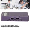 RAID Hard Drive Enclosure NVMe Dual Bay 20Gbps 4 Modes