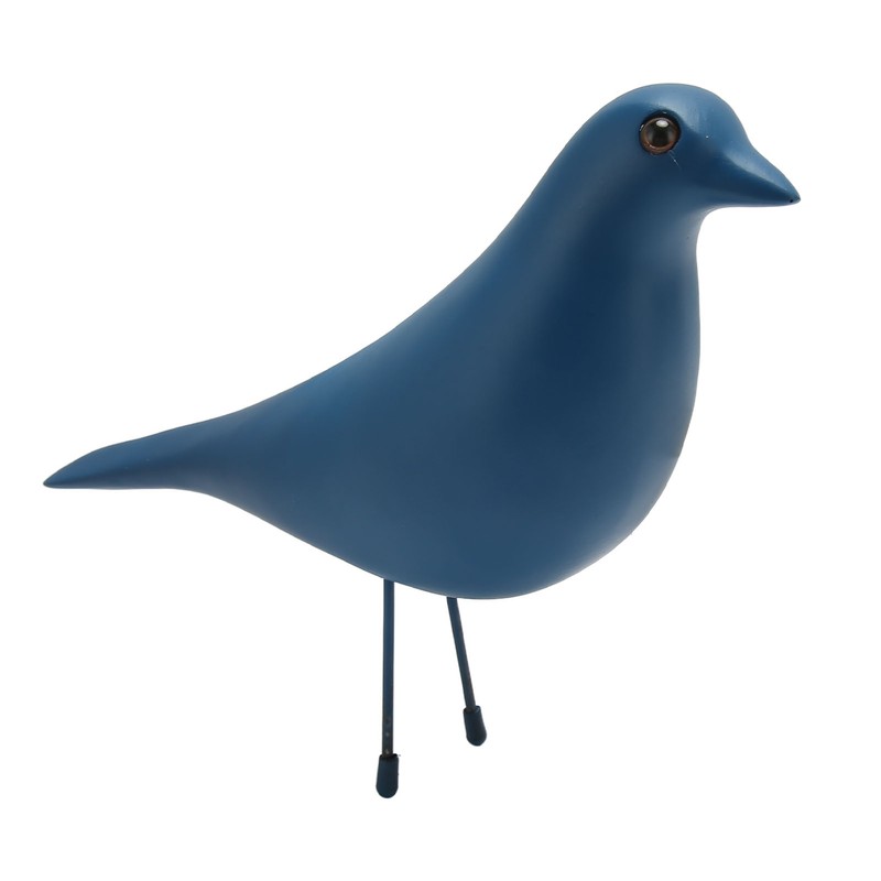 Bird Figurine Resin Cute Modern Decorative Bird Statue Ornament for