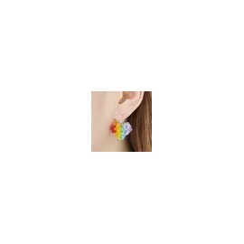 텐바이텐 핏어펫 하트 비즈 귀걸이 (22E095) Fit a Pet Heart Bead Earrings (22E095)