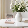 I Love You Acrylic Plaque for Him Her Clear Desk