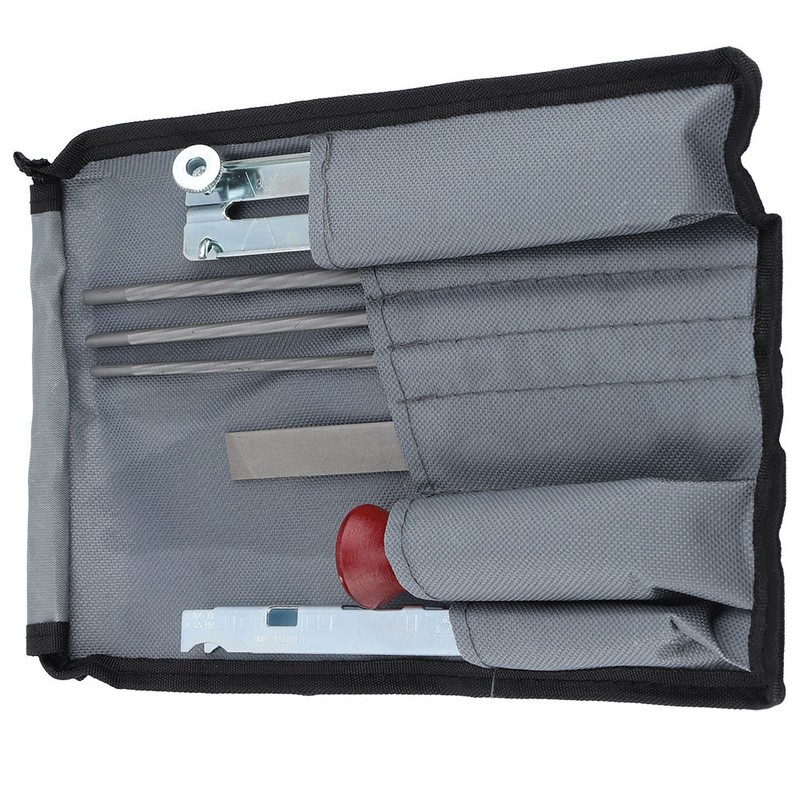 8Pcs/Set Chainsaw Files Depth Gauge Chain Saw Sharpening Tool Kit