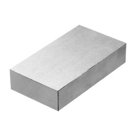 PATIKIL 50 x 90 x 20 mm Steel Workbench Block, Steel Block, Metal Workbench Block without Holes, Hardened Steel, Flat 123 Blocks, Precision Machining, Rectangle