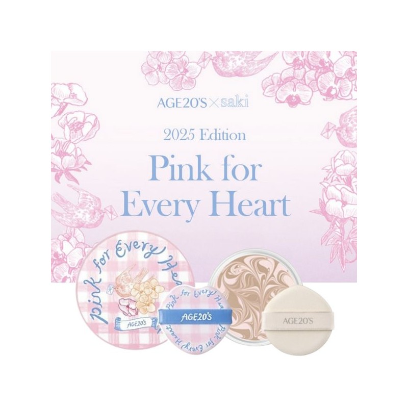 AGE20'S The Origin Essence Pact 12.5g*2ea [Pink For Every Heart