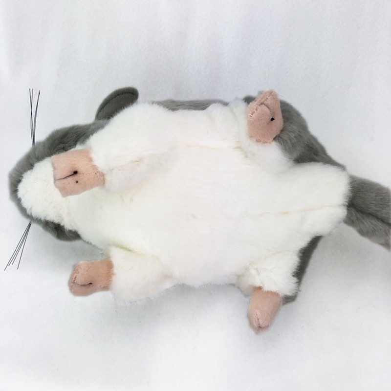 Cute Simulation Chinchilla Plush Toys Simulation Rat Mouse Soft Stuffed
