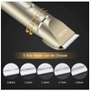 Dog Clippers 3-Speed Low Noise Cordless Pet Grooming Tools for