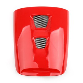 Topteng Motorcycle Rear Pillion Seat, Motorcycle Rear Passenger Pillion Cover ABS Pad Motor Trim Rear Cover for Hon-da CBR 1000 RR 2004-2007