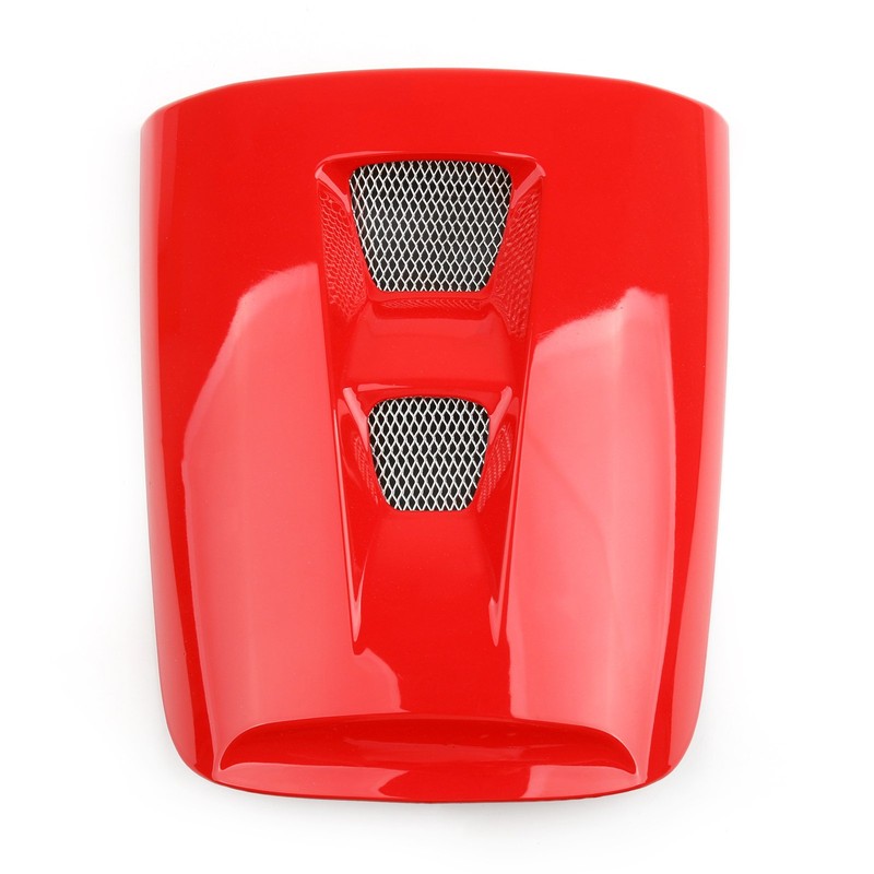 Topteng Motorcycle Rear Pillion Seat, Motorcycle Rear Passenger Pillion Cover