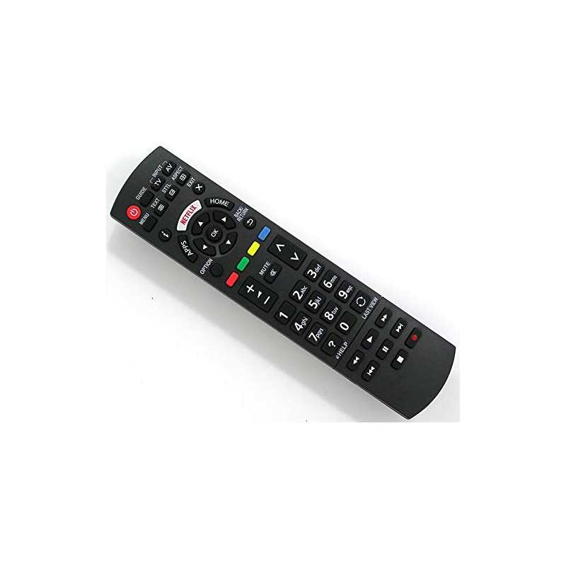 Replacement Remote Control for Panasonic TV, TX32CST606, TX-32CST606, TX32CSW514, TX-32CSW514,