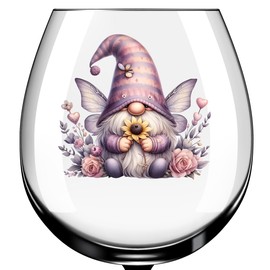 x12 Gnome Gonk Butterfly Valentine's Day Vinyl Decal Stickers Colour df687