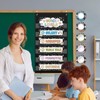 Voice Level Pocket Chart for Classroom with 5 School Push