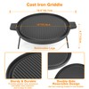 Onlyfire Griddle for Solo Stove Ranger, 14 Inch Double Sided