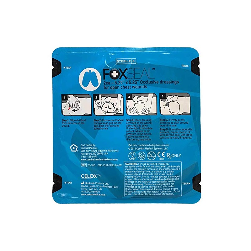 FOX CHEST SEAL 2 PACK