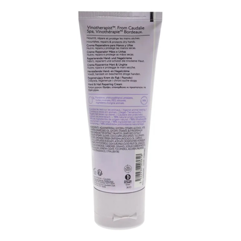 Vinotherapist Hand And Nail Repairing Cream 74ml Caudalie