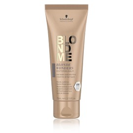 BLOND ME - Blonde Wonders Bálsamo Restaurador 75 ml, Tecnología 3D Bond Creation, Ayuda a Crear Nuevos Puentes Capilares, Previene Rotura del Cabello, Previene Encrespamiento, Sella Puntas Abiertas