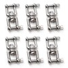 Flomore M5 Swivel Double Shackle 304 Stainless Steel Boat Anchor