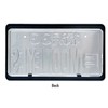 MOONEYES SOUTHERN CALIFORNIA STYLE_NF-MG060BKSC-MON License Plate Frame, Slim Black