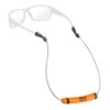 Chums Orbiter Float Eyewear Retainer - Lightweight Stainless Steel Cable Glasses Strap (EV Orange)