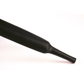 Heat Shrink Tubing Black Sold by the Metre Shrink Rate 2:1 All Sizes (6.4/3.2 mm)