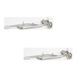 alxiang 2pcs - Hood Hinge Assembly Left Driver Side Truck for Blackwood 2002 for Expedition 1997-2006 for Navigator 1998-2006 for F150 1997-2003 & Heritage 2004 for F250 1997-1999