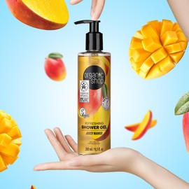 Organic Shop Refreshing Shower Gel Juicy Mango, 280 ml