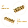 Zerodeko Terminal Block Terminal Bus Bar Ground Bar Kit Electrical