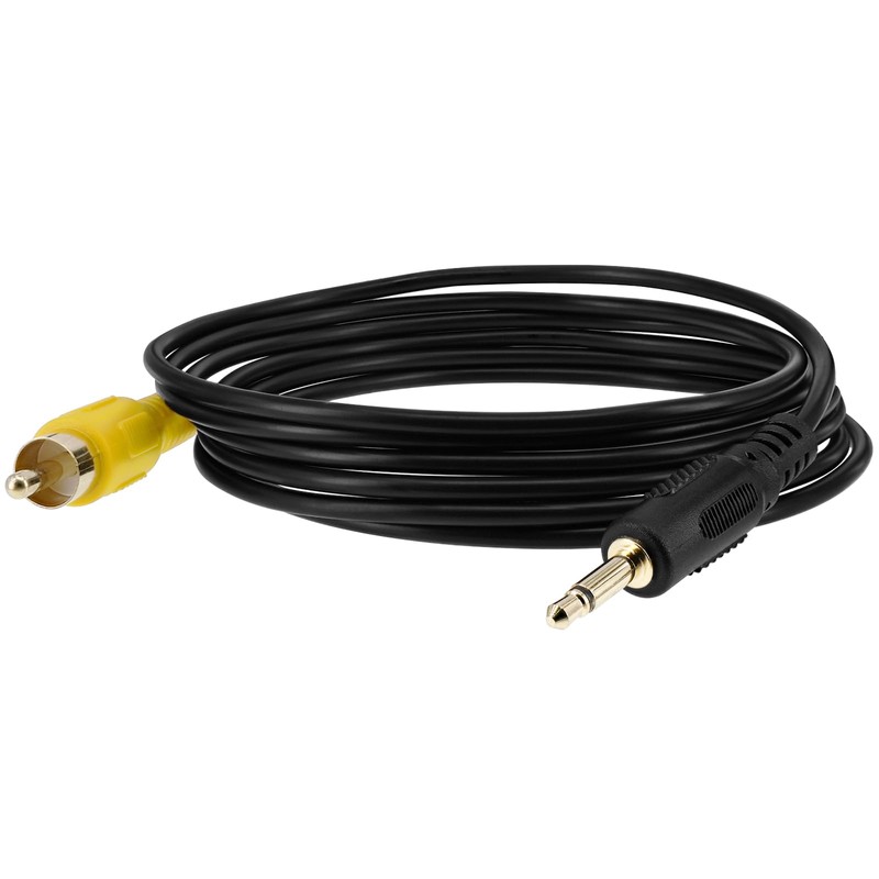 Yeworth 3.5mm 1/8 inch Mono Male Plug to RCA Male