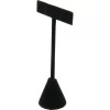 FindingKing 6 Black Velvet Earring T Stand Showcase Displays 4.75"