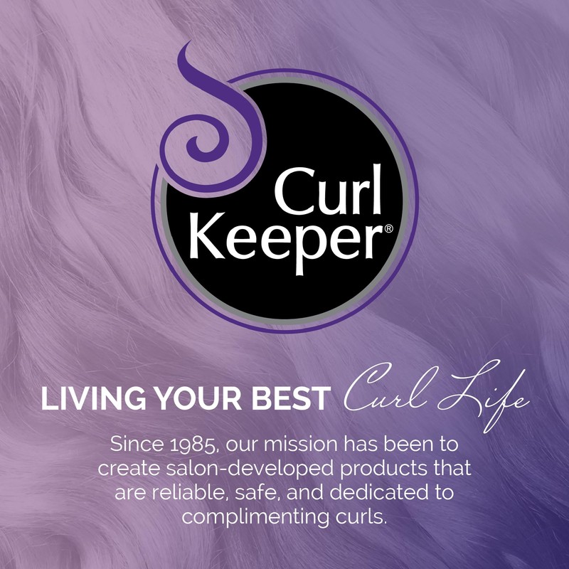 Curl Keeper Treatment Shampoo for Curly Hair, 8 Fl Oz