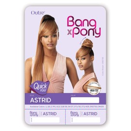 Outre Synthetic Hair Ponytail Quick Pony Bang X Pony Astrid (DR2730)