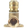 Compressed Air Distributor Wall Socket Brass with 1/2 Inch Input