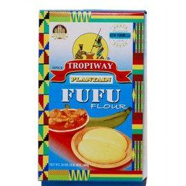 Plantain Fufu Flour 24oz Pack of 2 Pack of 2
