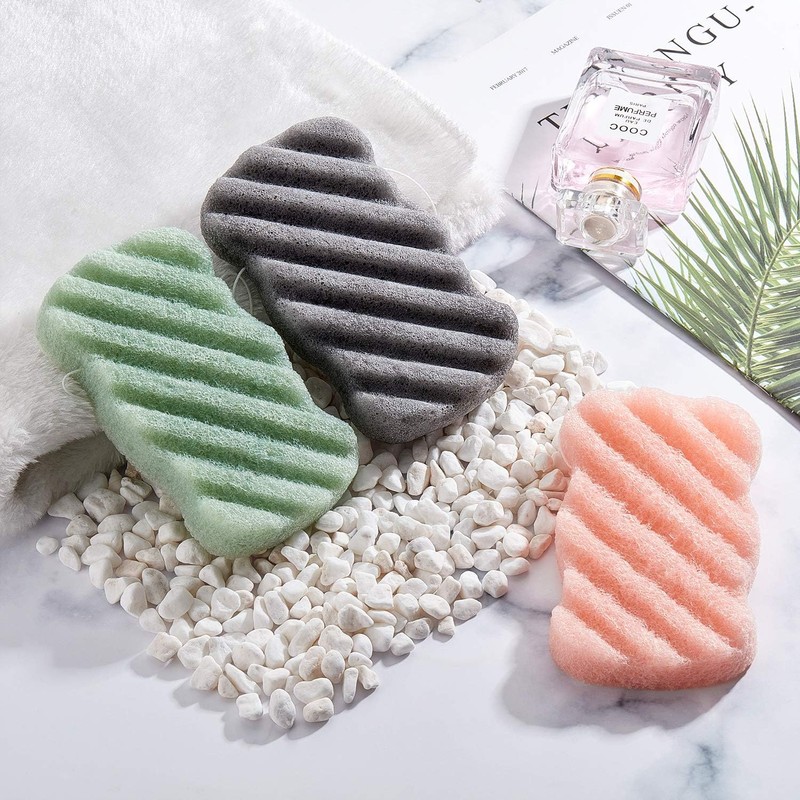 Konjac - Esponja de baño y ducha (8 unidades)