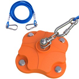 MOLANZ Dog Tie Out Stake with 30ft Cable, Heavy Duty 200lb Capacity, Double 360° Swivel Design, Outdoor Yard & Camping Ground Anchor for Large Dogs (Dog Stake+30ft Cable/200lbs)