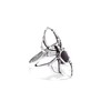 Windalf Gothic Women's Ring SPY 26 mm Silver Ring with