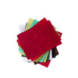 Surfacez Felt Sheets 10 Pack (10 Festive Colours)