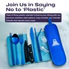 Taplord Portable Travel Silverware Set With Case - Includes 10