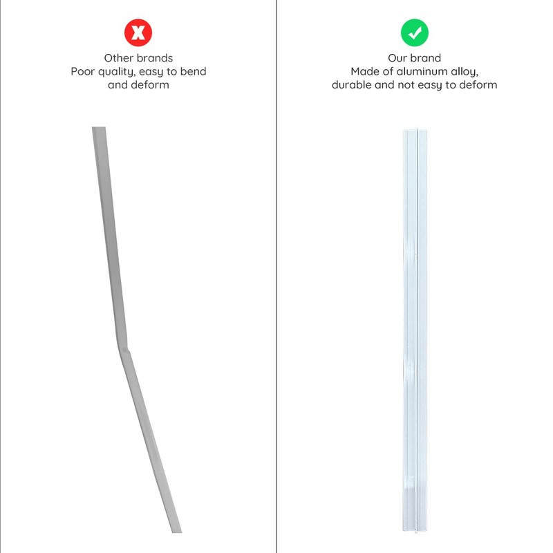 Bifold Door Hardware Set, with 36” Track, Aluminum Sliding Cabinet