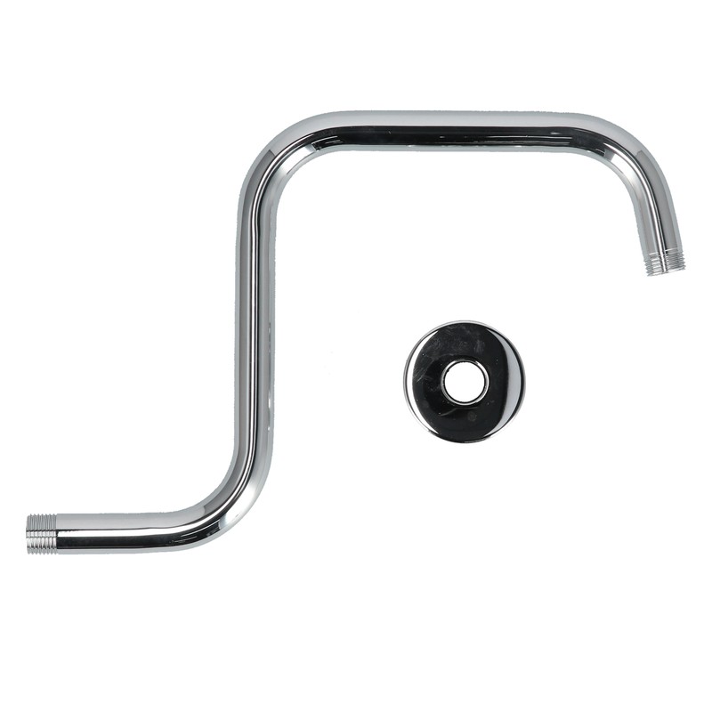 13in S Shape Shower Arm American Stainless Steel Shower Head