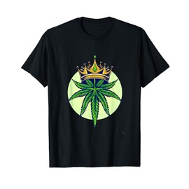 King Kush – Chill Vibes Royal Leaf Art T-Shirt
