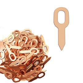 Sandfren Car Dent Puller Rings, 100PCS OT Straight Vehicle Pulling Washer for Panel Welding Machine, Auto Spot Welder Metal Shrink Repair Tool Accessories, Universal for SUV Sedan Truck