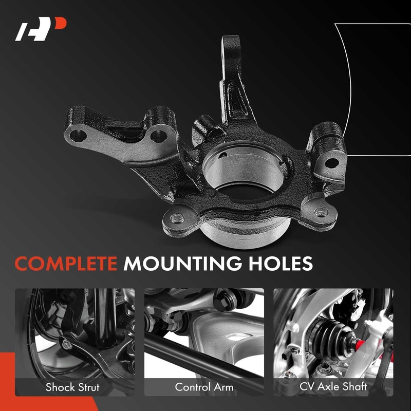 A-Premium Front Right Suspension Steering Knuckle Compatible with Mitsubishi Lancer
