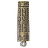 1 Pcs Pocket Pill Case Portable Brass Pill Box with